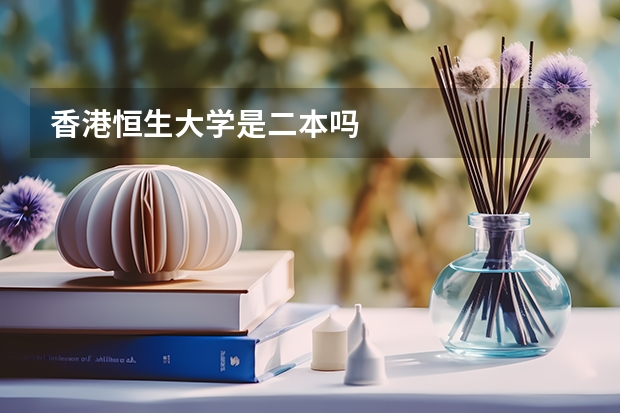 香港恒生大学是二本吗