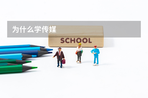 为什么学传媒