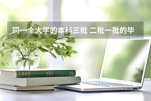 同一个大学的本科三批 二批一批的毕业证相同吗？