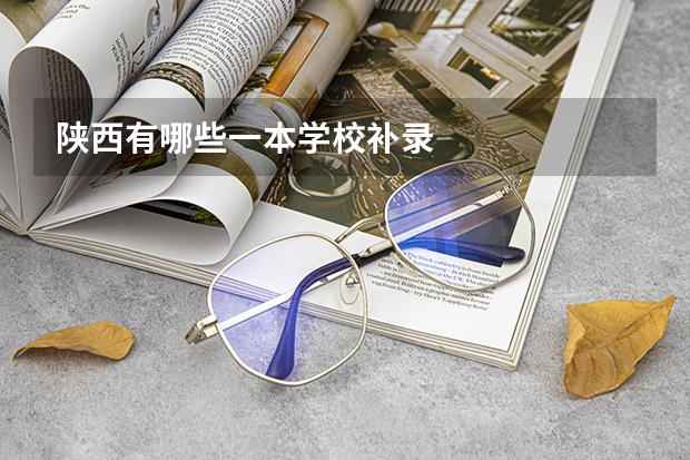 陕西有哪些一本学校补录