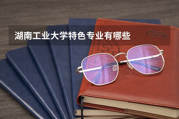 湖南工业大学特色专业有哪些