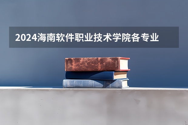 2024海南软件职业技术学院各专业录取分数线 福州职专录取线2023