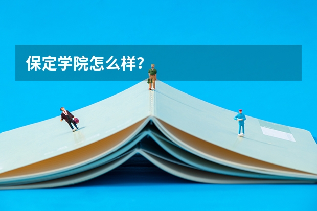 保定学院怎么样？