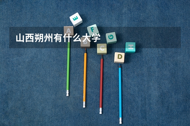 山西朔州有什么大学