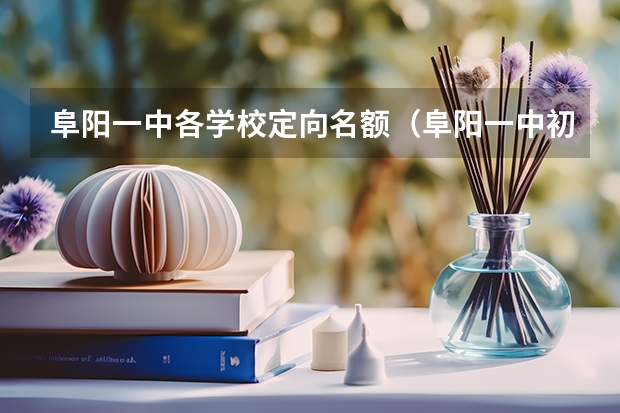 阜阳一中各学校定向名额（阜阳一中初中部招生条件）