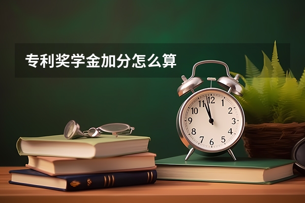 专利奖学金加分怎么算