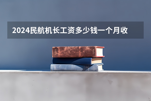 2024民航机长工资多少钱一个月收入高吗