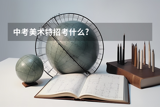 中考美术特招考什么?