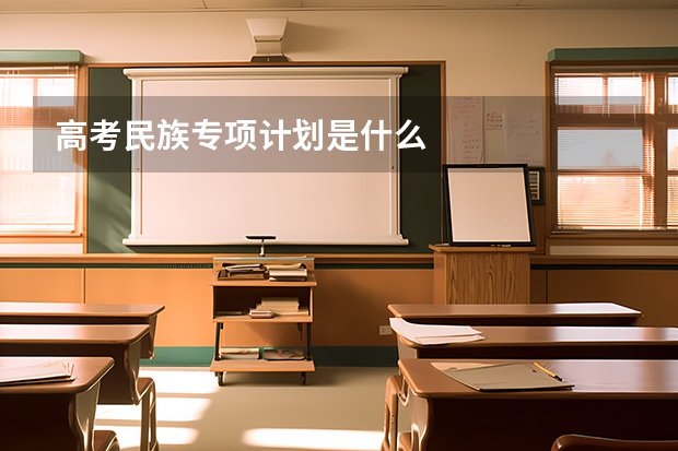 高考民族专项计划是什么
