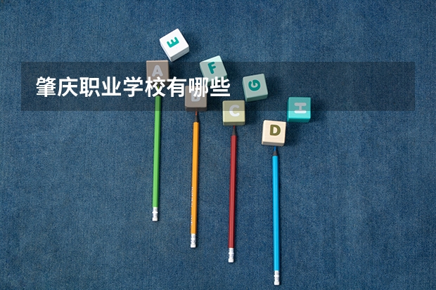 肇庆职业学校有哪些