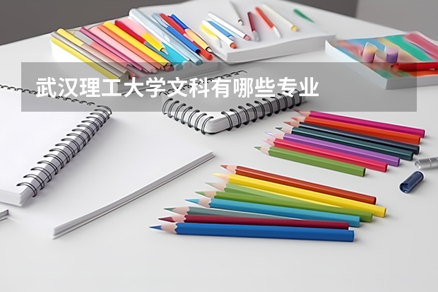 武汉理工大学文科有哪些专业