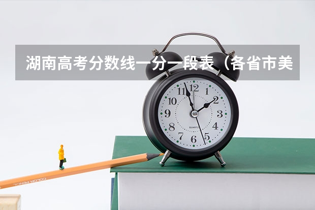 湖南高考分数线一分一段表（各省市美术类统（联）考合格线汇总！）