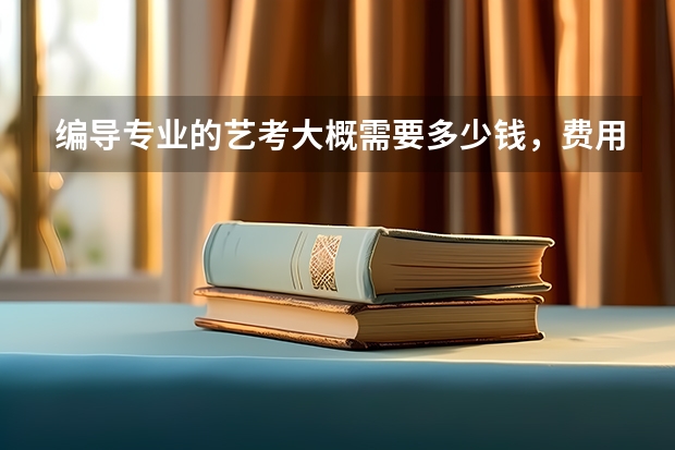 编导专业的艺考大概需要多少钱，费用在2-10万元不等
