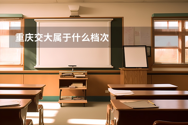 重庆交大属于什么档次