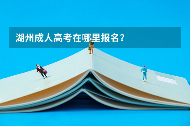 湖州成人高考在哪里报名？
