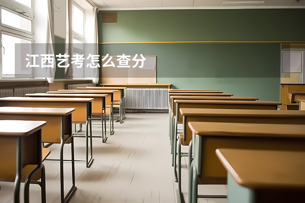 江西艺考怎么查分