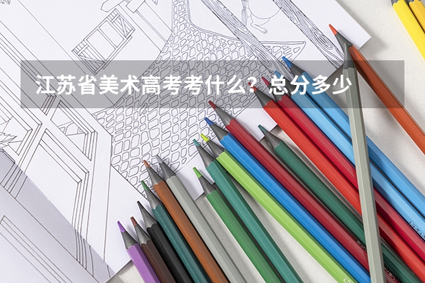 江苏省美术高考考什么？总分多少