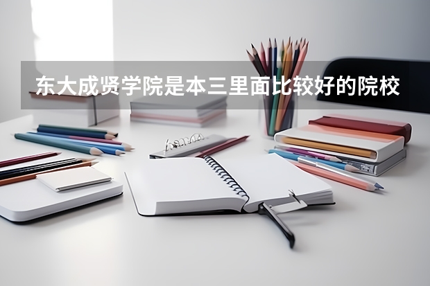 东大成贤学院是本三里面比较好的院校吗，就业情况怎么样啊