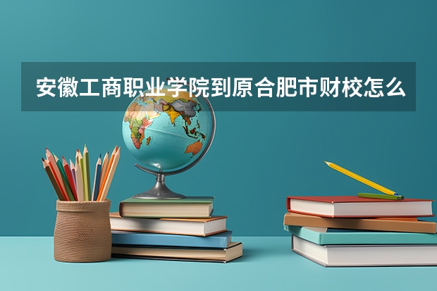 安徽工商职业学院到原合肥市财校怎么走