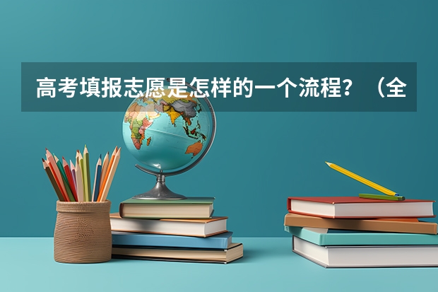 高考填报志愿是怎样的一个流程？（全国成人高考报名方法？河南成考报名入口官网？）