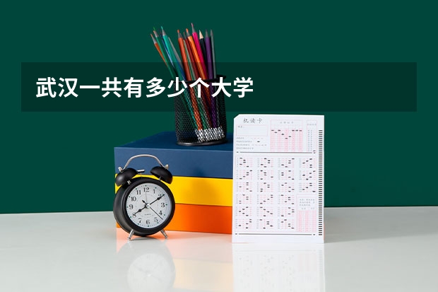 武汉一共有多少个大学