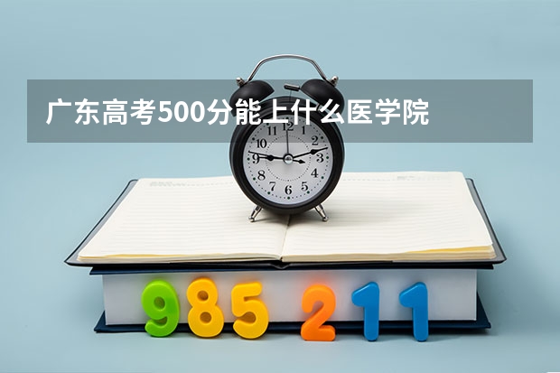 广东高考500分能上什么医学院