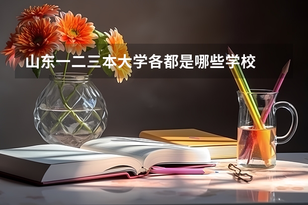 山东一二三本大学各都是哪些学校