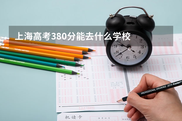 上海高考380分能去什么学校