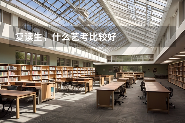 复读生，什么艺考比较好