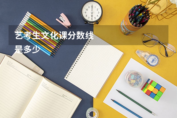 艺考生文化课分数线
是多少