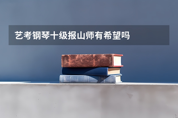 艺考钢琴十级报山师有希望吗