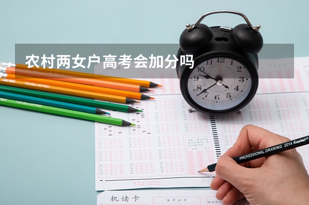 农村两女户高考会加分吗