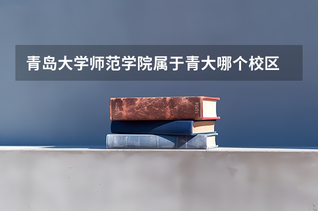 青岛大学师范学院属于青大哪个校区