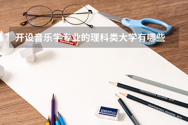 开设音乐学专业的理科类大学有哪些
