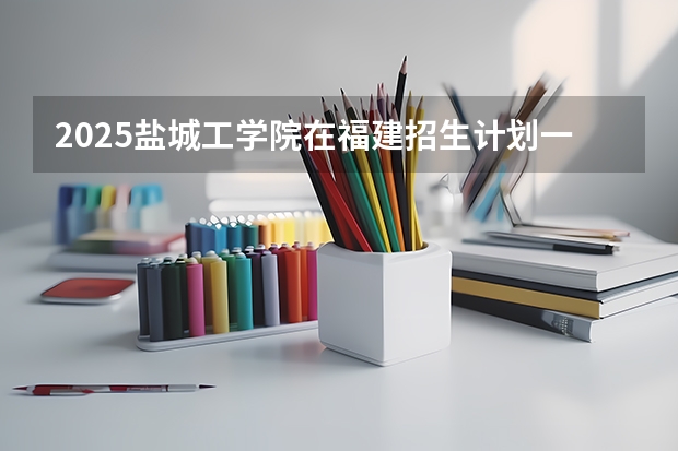 2025盐城工学院在福建招生计划一览表