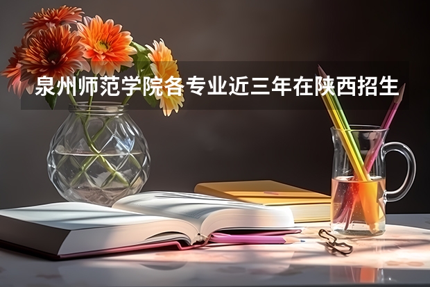 泉州师范学院各专业近三年在陕西招生人数 学费多少钱