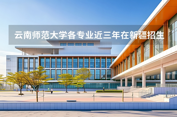云南师范大学各专业近三年在新疆招生人数 学费多少钱