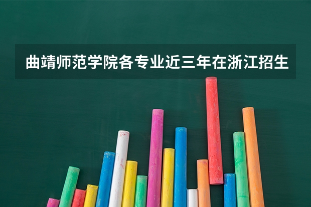 曲靖师范学院各专业近三年在浙江招生人数 学费多少钱