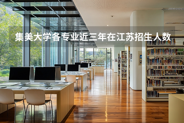 集美大学各专业近三年在江苏招生人数 学费多少钱