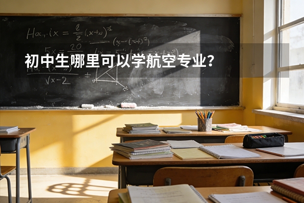 初中生哪里可以学航空专业？
