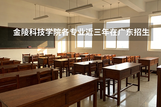 金陵科技学院各专业近三年在广东招生人数 学费多少钱