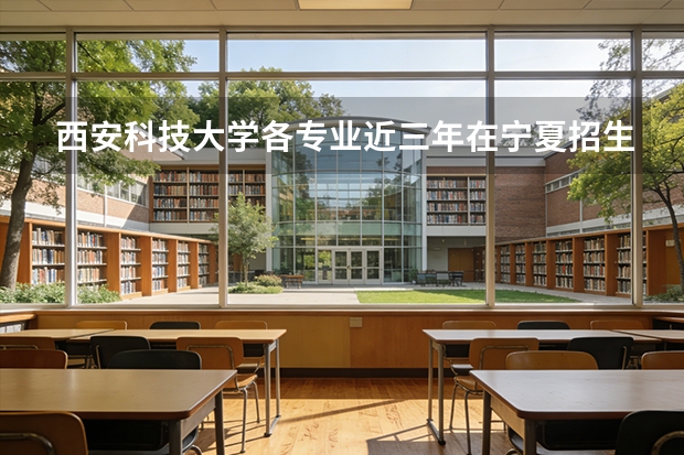 西安科技大学各专业近三年在宁夏招生人数 学费多少钱