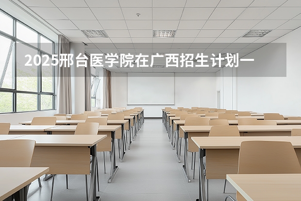 2025邢台医学院在广西招生计划一览表