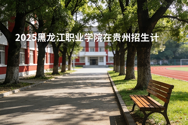 2025黑龙江职业学院在贵州招生计划一览表