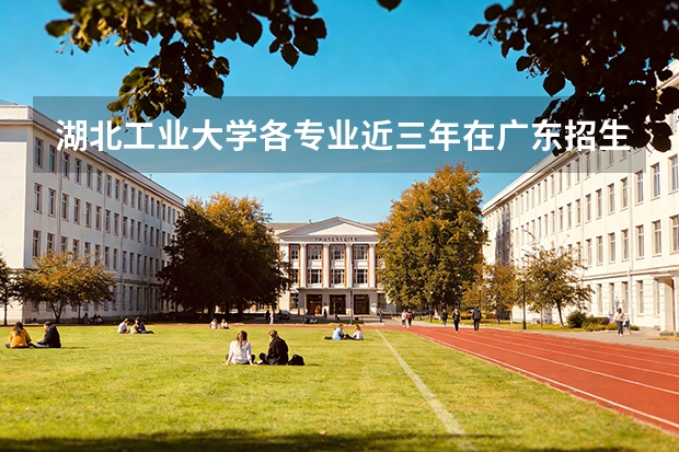 湖北工业大学各专业近三年在广东招生人数 学费多少钱