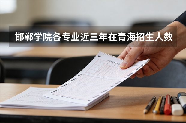 邯郸学院各专业近三年在青海招生人数 学费多少钱