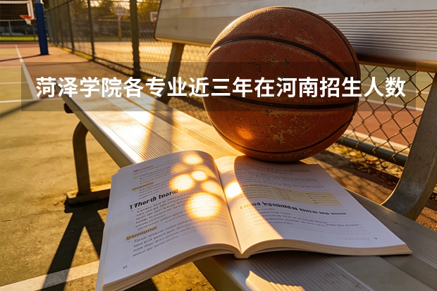 菏泽学院各专业近三年在河南招生人数 学费多少钱