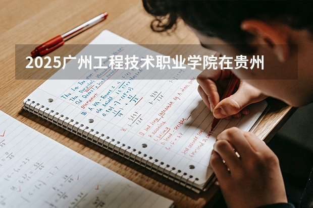 2025广州工程技术职业学院在贵州招生计划一览表