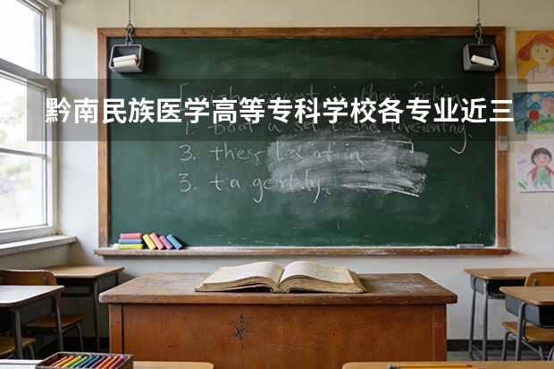 黔南民族医学高等专科学校各专业近三年在福建招生人数 学费多少钱