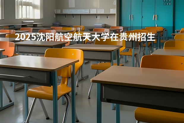 2025沈阳航空航天大学在贵州招生计划一览表